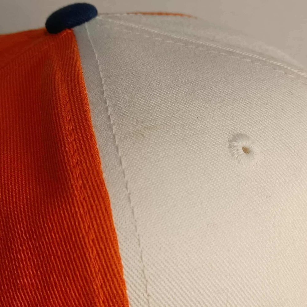 AERO BKLYN New‎ York Original Brand Orange Blue White Baseball Cap Hat - Picture 9 of 12